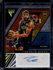 2022-23 Panini Flux #FRS-TVQ Trevelin Queen Flux Rookie Signatures