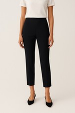 Ralph Lauren Black Label Pants Sz 6 Wool Blend Straight Leg Quiet Luxury Classic