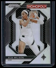 2024 Panini Prizm Monopoly WNBA #WNBA3 A'ja Wilson All-Star Silver (W6398)