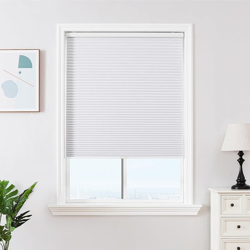 No Drill Honeycomb Blinds Energy Efficient New