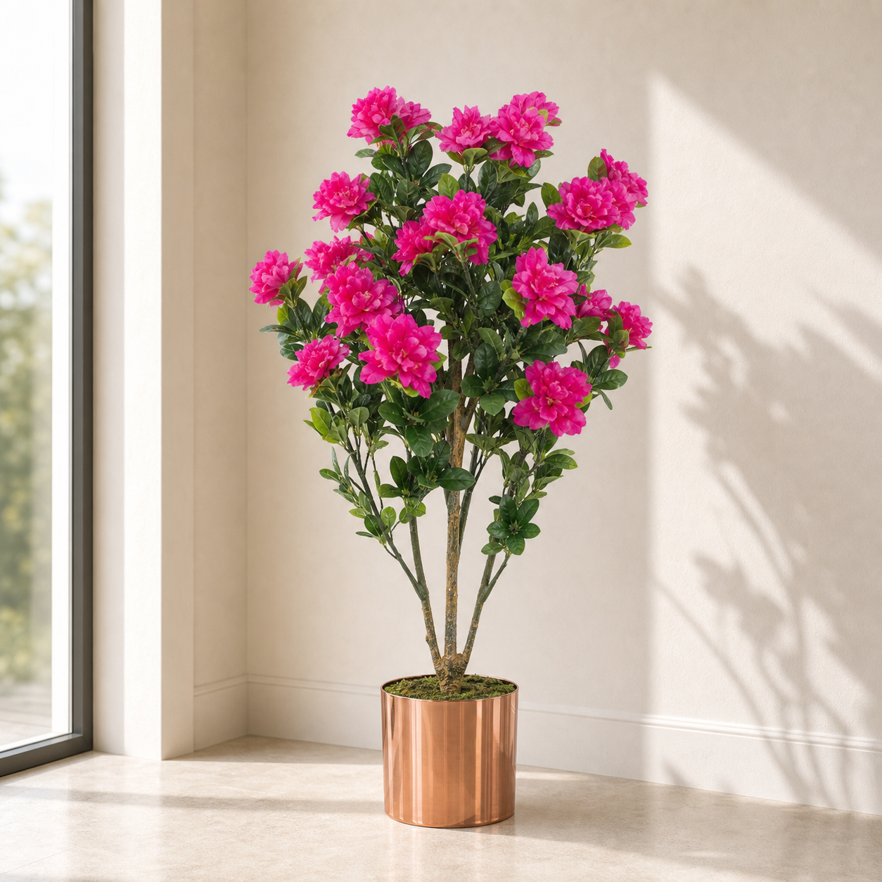 Artificial Blossom Tree 100cm Realistic Faux Indoor Home Office Decor