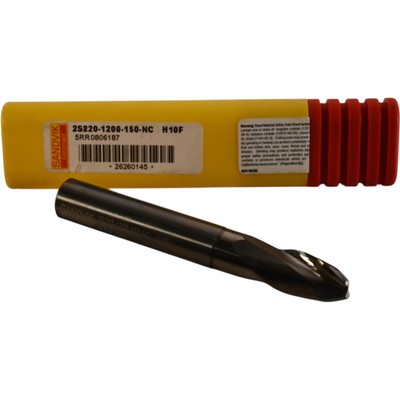 NEW Sandvik 2S220-1200-150-NC H10F 0.4724''CoroMill Plura solid carbide end mill