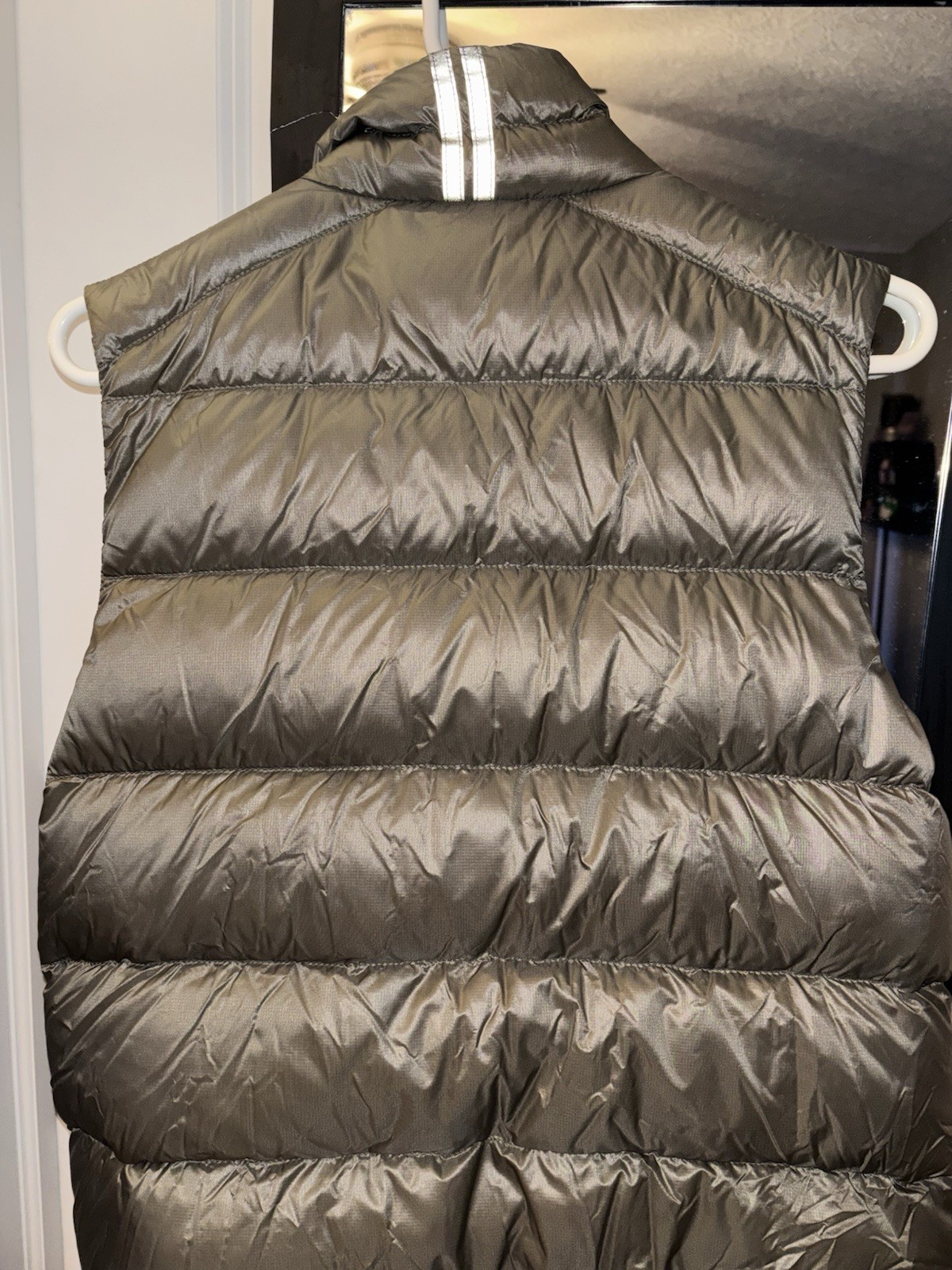 Canada Goose Smokey Sage Puffer Vest Unisex S Crofton Vest Black Label thumbnail 6