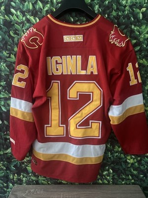 Vintage NHL CCM Hockey Calgary Flames Blasty Jersey Adult Medium
