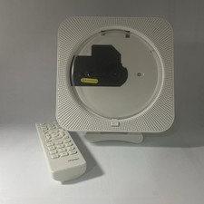 MICOCIOUS Portable Bluetooth Home CD Music Player with Remote Control and Timer