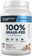 Grass-Fed Whey Protein Isolate - Naturally Flavored, Gluten Free Whey Protein