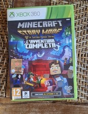 Minecraft Story Mode L'Avventura Completa Xbox 360 PAL ITA Episodi 1-8 Raro