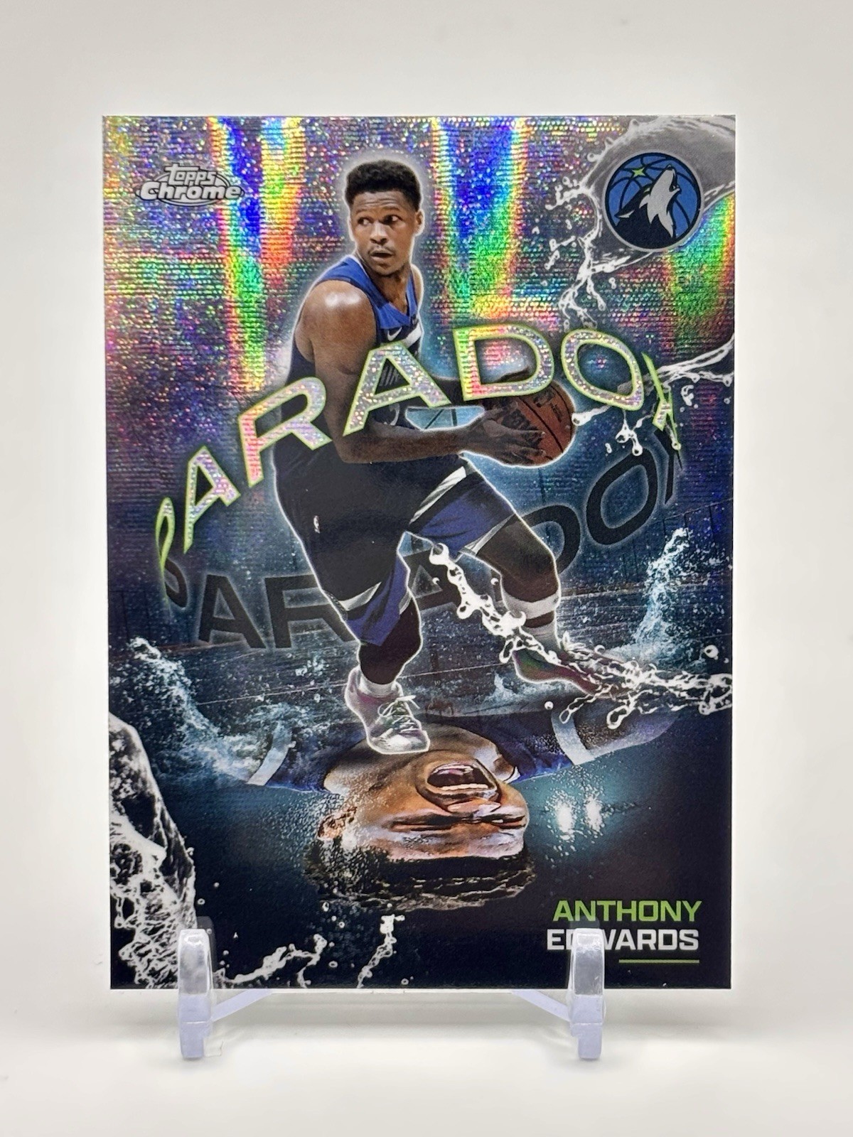 Anthony Edwards 2025-26 Topps Chrome Basketball Paradox Case Hit SSP #PX-2