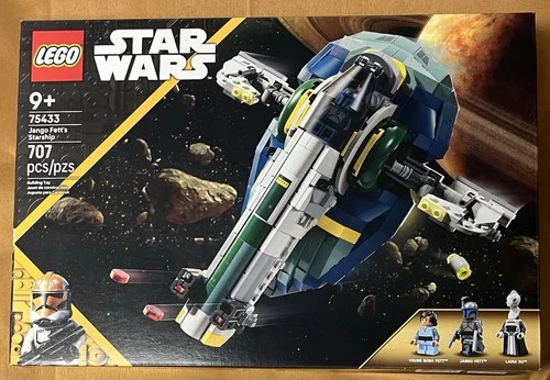 STAR WARS LEGO SET 75433 JANGO FETT'S STARSHIP NEW & SEALED LAMA SU BOBA FETT