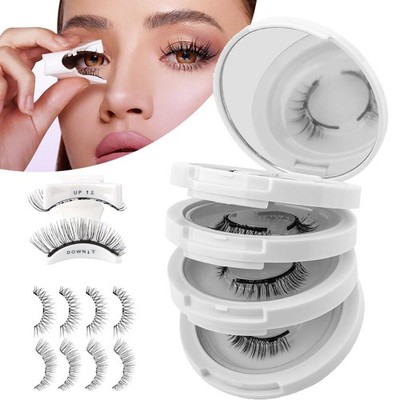 Magnetische Wimpern Magnet Wimpern Ohne Eyeliner Magnetwimpern mit Applikator