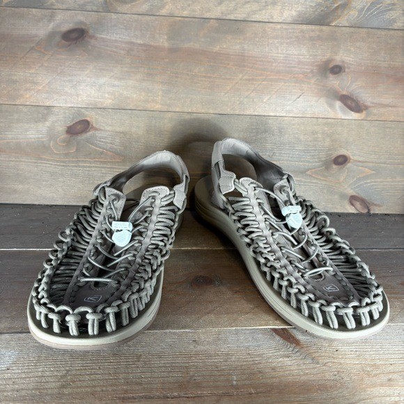 scarpe keen uneek uomo taglia 12 beige sandali sportivi da passeggio escursionismo