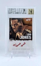 2010 Jon Bones Jones 9/15 Red Ink Autograph POP 5 !!!