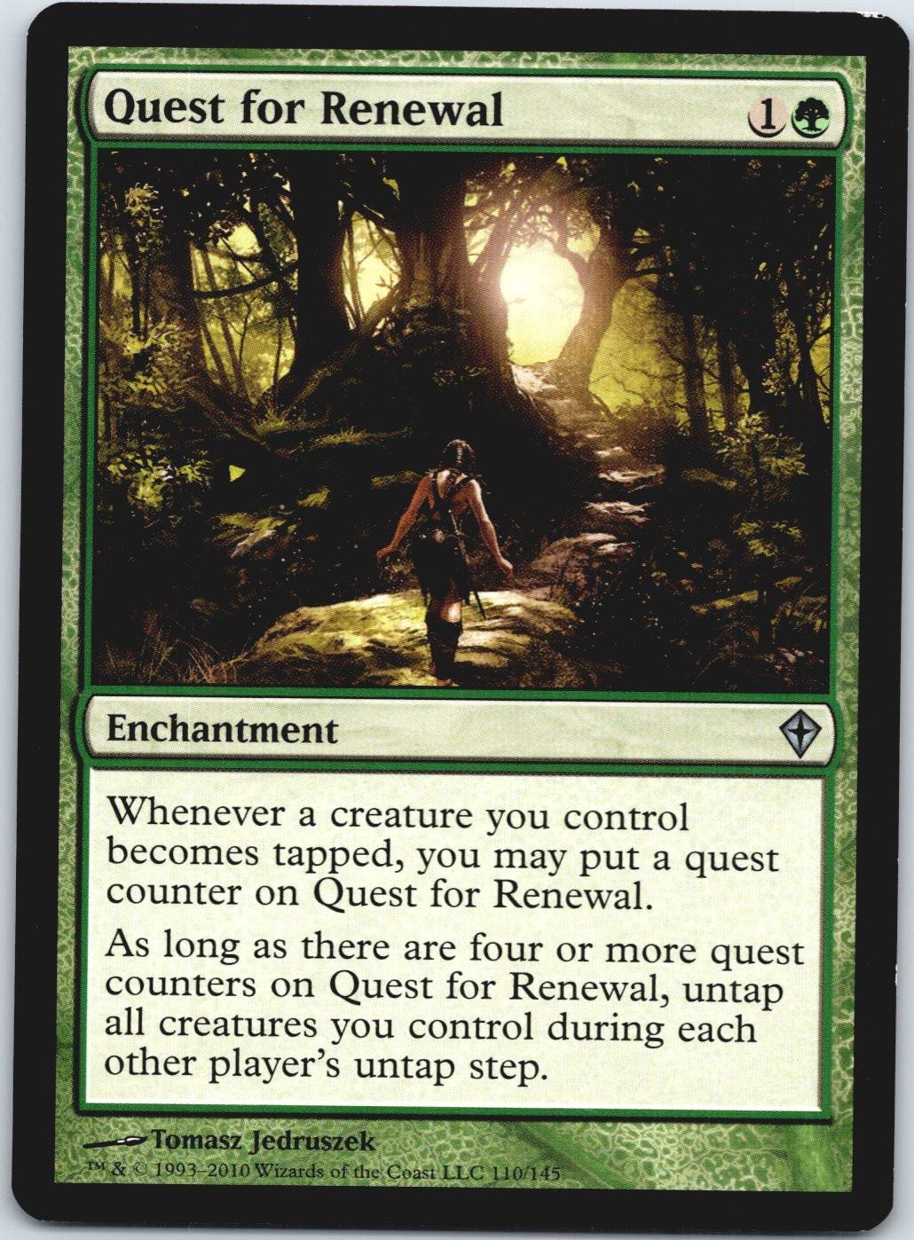 Quest for Renewal Worldwake WWK 110 LP MTG Card