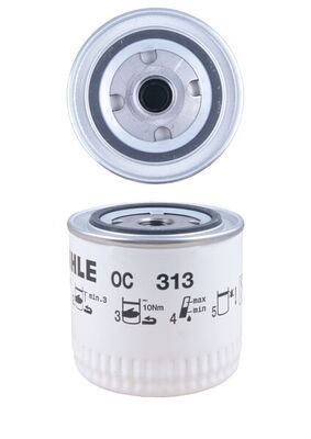 Oil Filter Fits Volvo 440 460 S40 V40 MAHLE OC 313