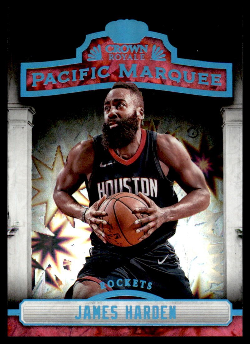 2018-19 Panini Crown Royale - Pacific Marquee James Harden #14