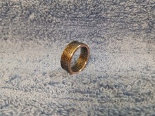 2009 Kennedy Half Dollars size 9 coin ring handmade mixed metals