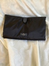 Kate Spade New York Baby Diaper Changing Travel Mat Pad Black Folds Up