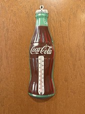 Coca-Cola Bottle Shaped Advertising Thermomet...