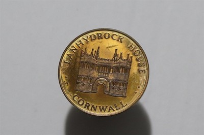     UK GB LANHYDROCK HOUSE PROOF MEDAILLE 38mm B88 #K1320