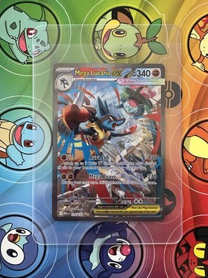 Mega Lucario ex 179/132 Me01: Mega Evolution Holo