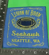 SEATTLE SEAHAWKS.    IRON ON PATCH. LOB   USA SELLER     