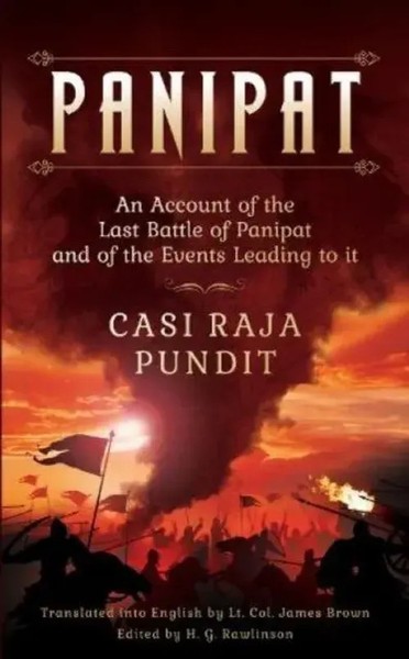 Panipat | An Account Of The Last Battle Of Panipat | Casi Raja Pundit | Englisch-image
