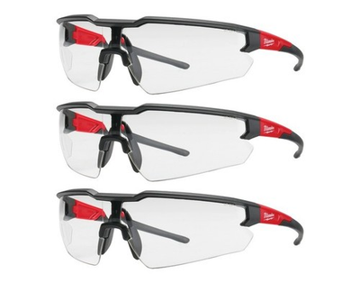 #ad #ad Safety Glasses with Clear Anti Scratch Lenses 3 Pack $25.00