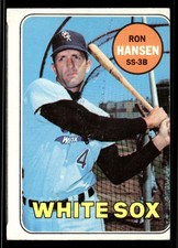 1969 Topps Ron Hansen #566 - Chicago White Sox