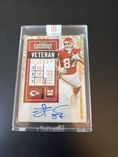 2020 Panini Contenders Veteran Ticket AutoTravis Kelce #VT-TKE Ticket Stub /87