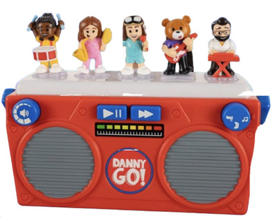 Danny Go! Music Mix-Up Boombox Interactive Sound Toy New With Tag