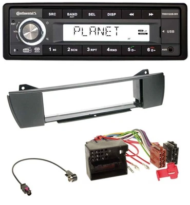 Continental USB 1DIN AUX DAB MP3 Autoradio für BMW Z4 E85 (2003-2008) - Bild 1 von 4