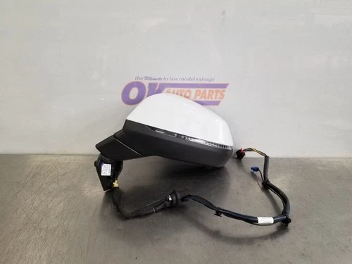 21 2021 AUDI Q7 PREMIUM EXTERIOR SIDE VIEW MIRROR LEFT DRIVER WHITE 