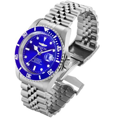 Invicta Men's Watch Pro Diver Automatic Blue Dial Silver Tone Bracelet 29179 - Picture 3 of 4