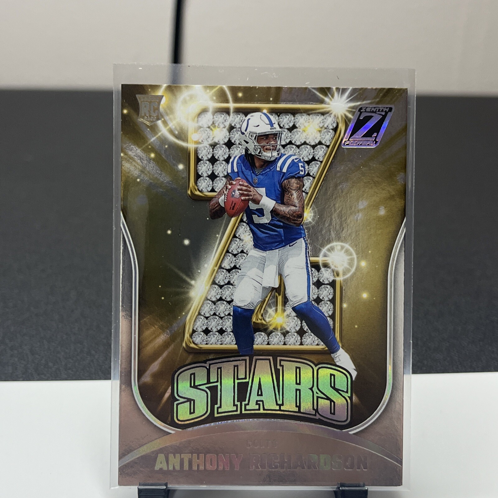 2023 Panini Zenith ANTHONY RICHARDSON RC #25 Z Stars Indianapolis Colts