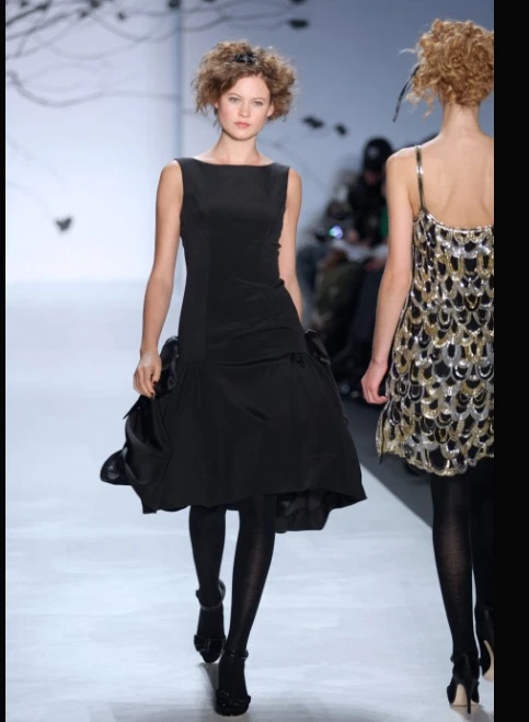 Drop waist evening dress sales
