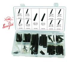Swordfish 31190 - 120pc Black Oxide Finish Spring Steel Roll Pin Assortment