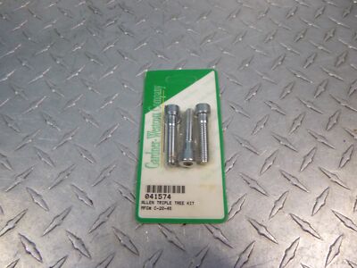 C-20-45 Gardner-Westcott Triple Tree Pinch Bolts (3) for Harley XL