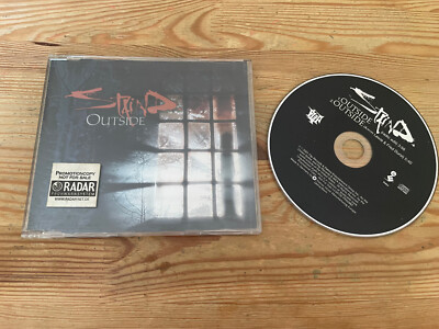 CD Metal Staind - Outside (2 Song) Promo WEA ATLANTIC FLIP sc
