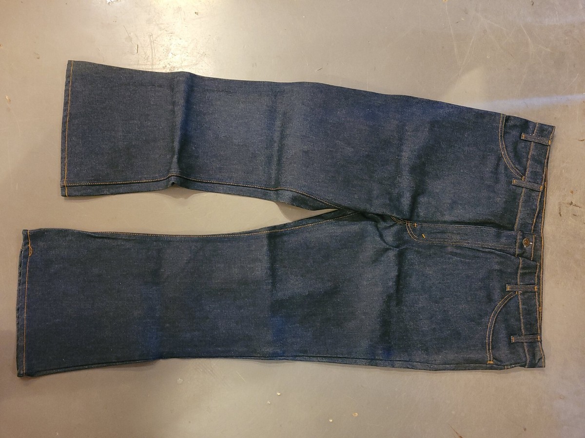 Vintage New Levis 646 Bell Bottoms Denim Jeans 42X30 Made in Vintage New Levis 646 Bell Bottoms Denim Jeans 42X30 Made in