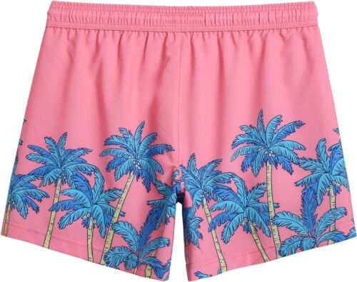 maamgic Mens 5.5 Inch Swim Trunks with Compression Liner Board Shorts Quick Dry - Picture 109 of 166