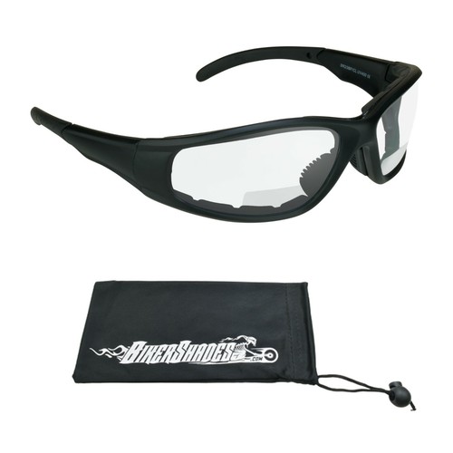 Lector de seguridad bifocal para motocicleta gafas de sol grandes acolchadas de espuma para hombre Z87+ ajuste ancho - Imagen 12 de 66
