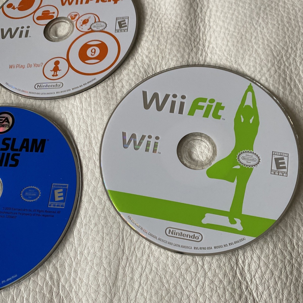 Grand Slam Tennis (Nintendo Wii, 2009) Wii Play & Wii Fit Bundle 3