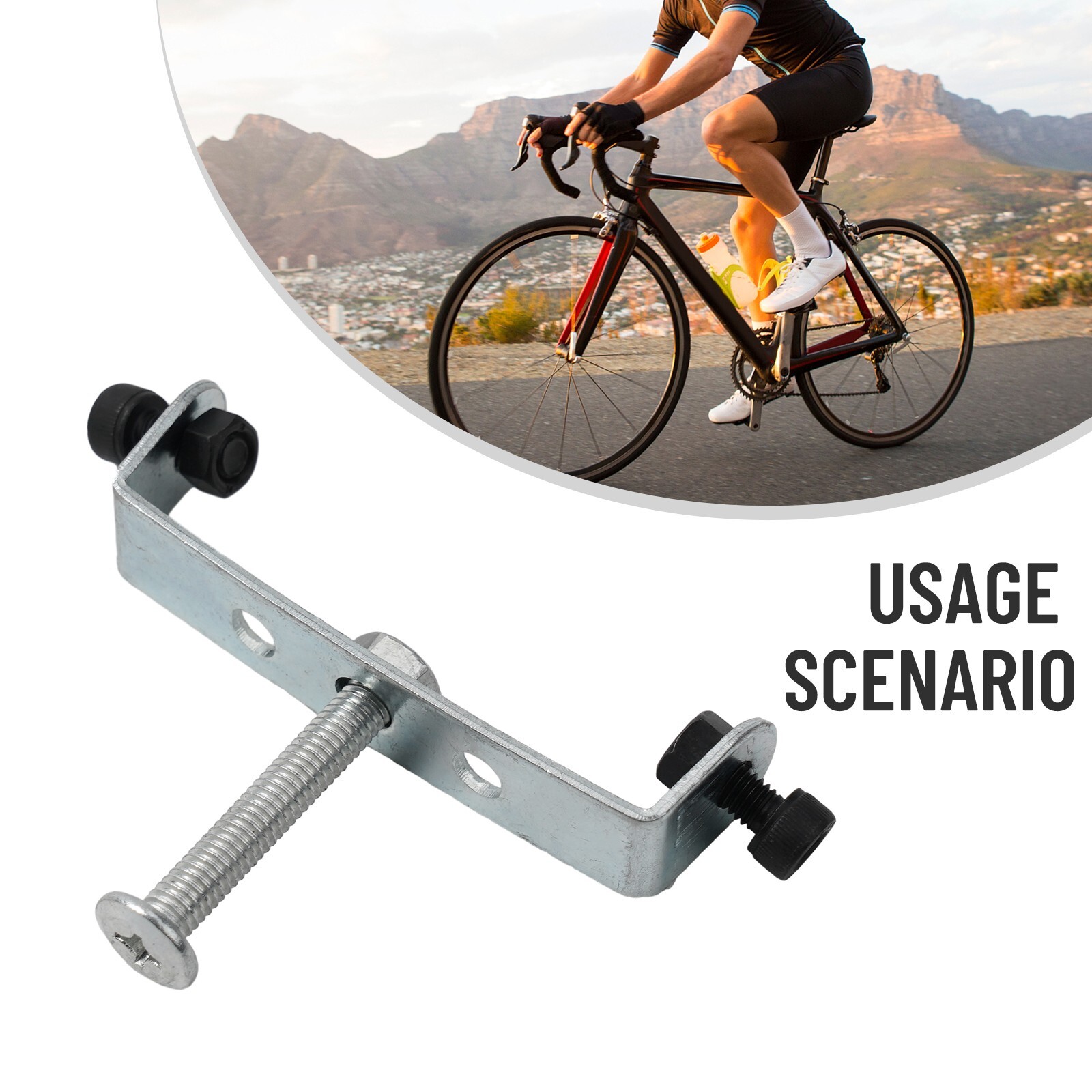 Reliable Seatpost Adapter for Bicycle Rear Pannier Racks Durable and