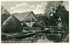  Postcard * the romantic Spreewald waterway (AB)20833