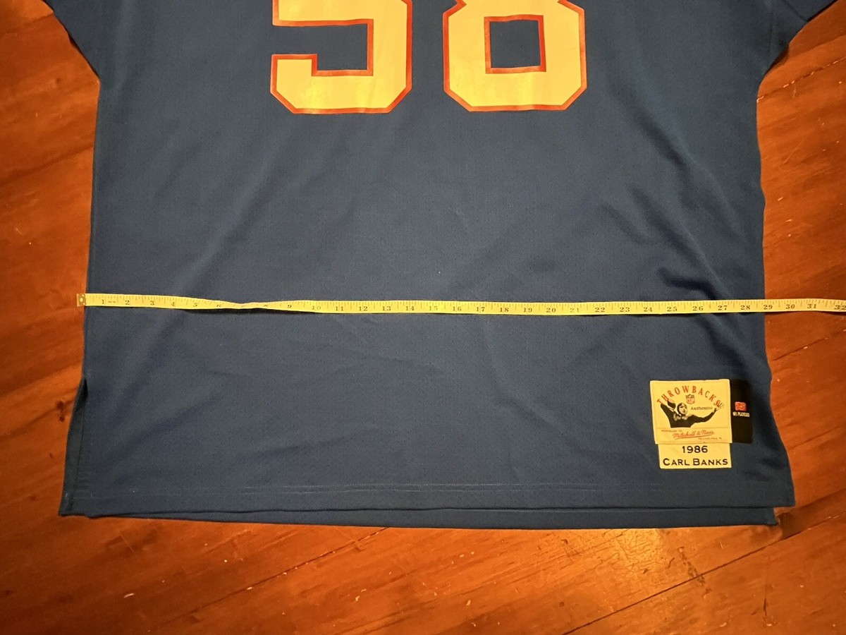Carl Banks New York Giants Mitchell & Ness 1986 Throwback 