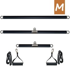 ROTATE STRAIGHT BAR SET LAT Pull Down Cable Attachments Weightlifting Workout