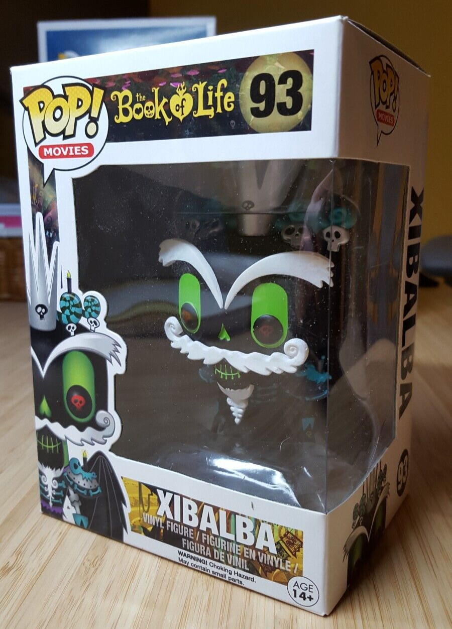 Películas Funko Pop El Libro De La Vida Xibalbá #93 Bóveda Nuevo En Caja