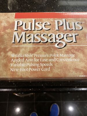  OPTIBODY PULSE PLUS MASSAGER GNC ANGLED VARIABLE 2 SPEED FULL  NIB