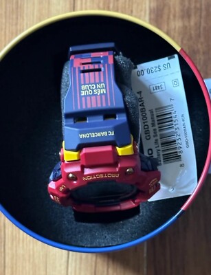 カシオ　GBD-100BAR-4JR CASIO G-SHOCK G-SQUAD FC Barcelona Matchday GBD-100BAR-4JR