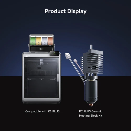 Creality K2 Plus Ceramic Heating Block Kit High Flow Printing for K2 Plus Print - Picture 3 of 11